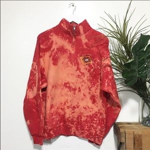 SWEATSHIRT *hand bleach acid wash sweatshirt*